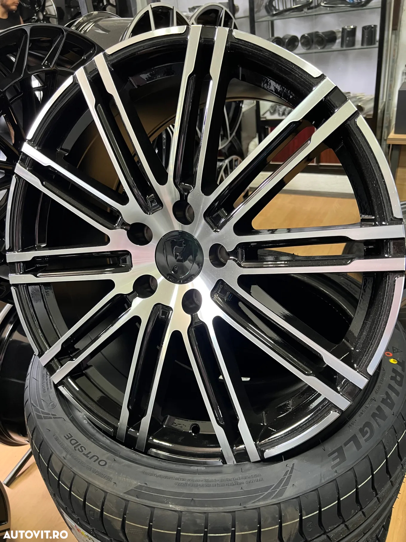 Jante Porsche 21 Cayenne panamera jante Porsche R21 cu anvelope vara/iarna - 7