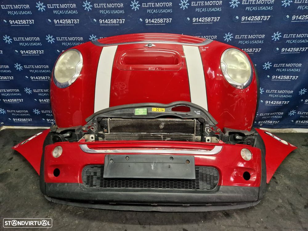 Frente completa usada MINI COOPER S R53 R50 capot parachoques oticas guardalamas - 2