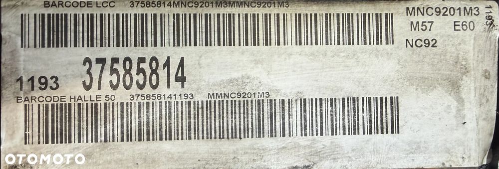 M57D30 306D4 kompletny silnik 3.0 BiTurbo BMW 535d E60 200kW / 272KM - 5