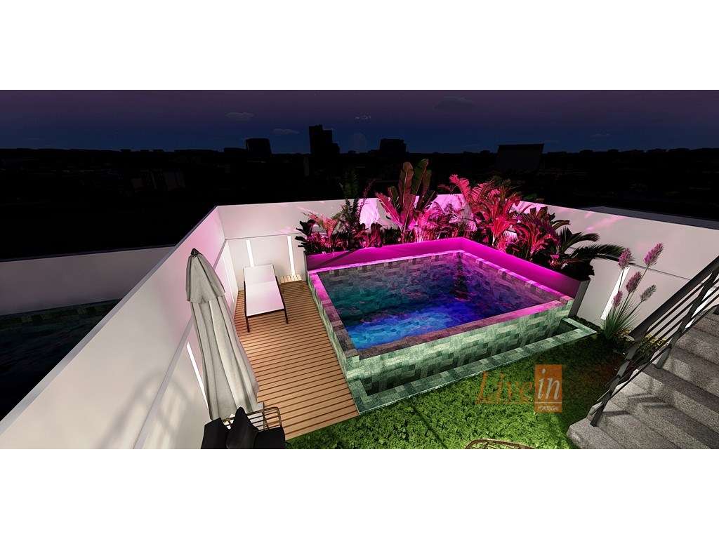 Moradia T3 Nova com Piscina Situada em Alcabideche - Grande imagem: 4/13