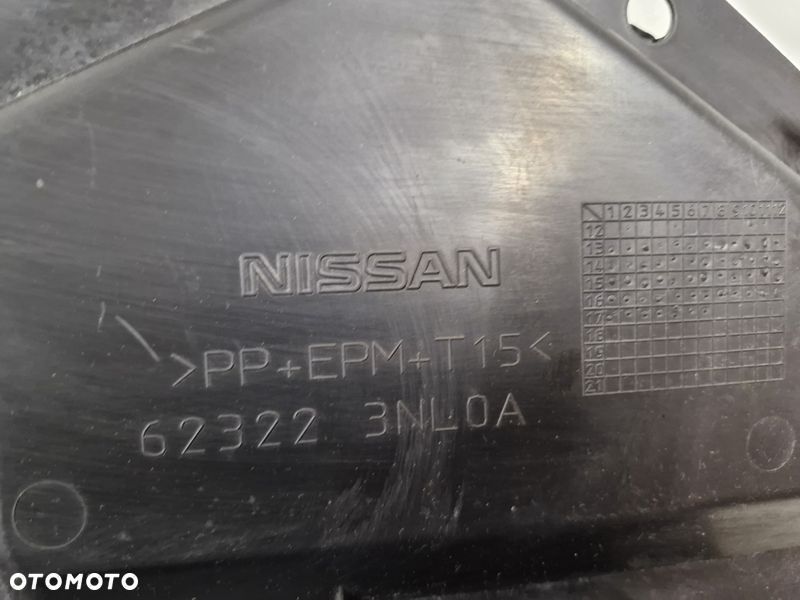 NISSAN LEAF I 1 NAKŁADKA OSŁONA PASA PRZEDNIEGO 623223NL0A - 7