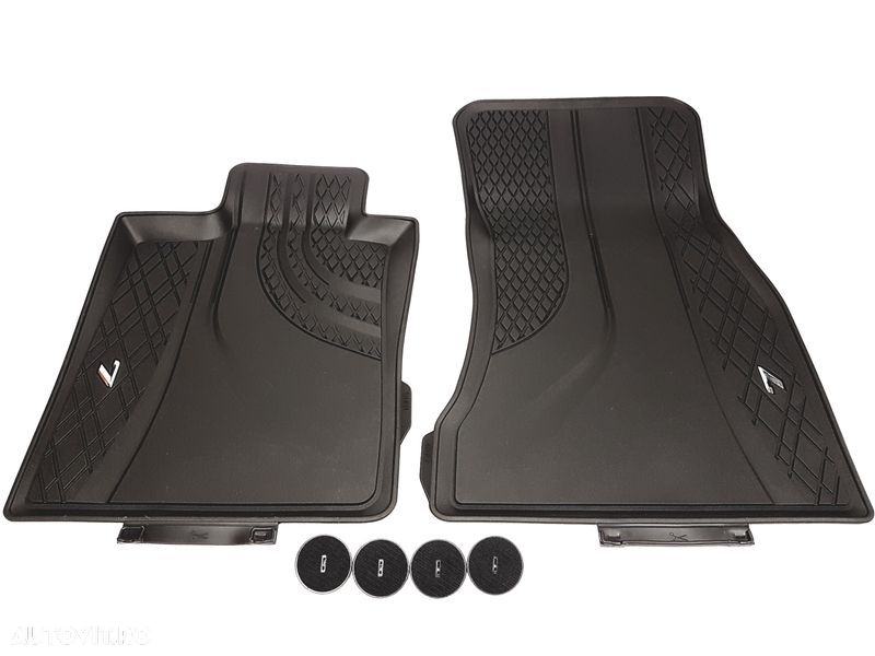 Set presuri(covorase) cauciuc fata+spate originale Bmw seria 7 G11 - 3