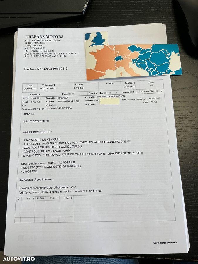 Hyundai Tucson blue 1.7 CRDi 2WD DCT Style - 19