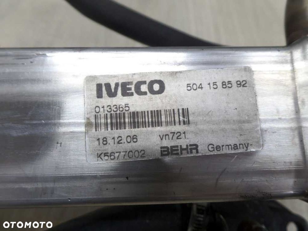 IVECO DAILY 2.3 HPI CHLODNICZKA SPALIN EGR 504158592 E4 06-14 - 4