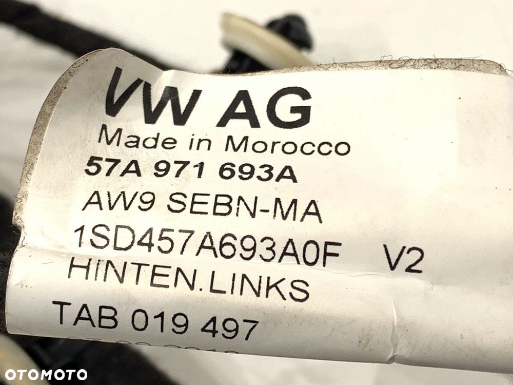 WIĄZKA DRZWI TYŁ LEWY  SKODA KAROQ (NU7, ND7) 2017 - 2022 2.0 TSI 4x4 140 kW [190 KM] benzyna 2019 - 3