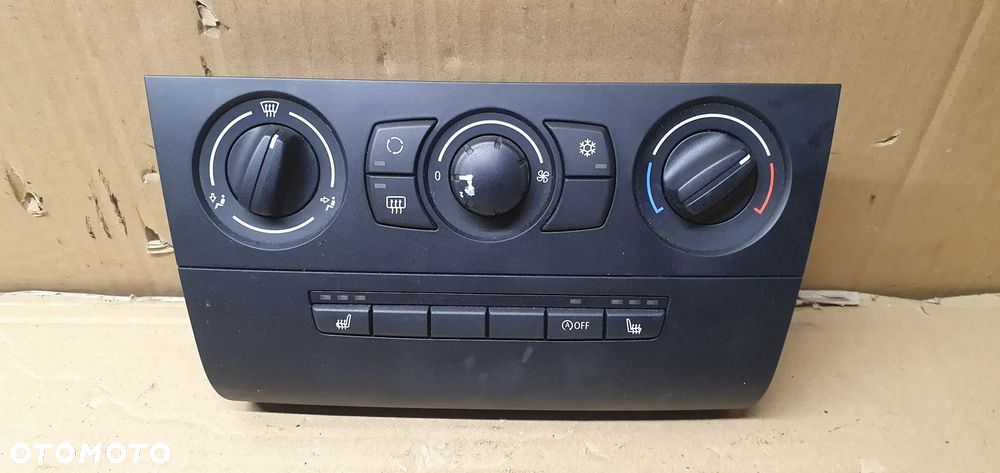 Panel nawiewu powietrza klimatyzacji grzania foteli BMW I E81 E87 9216022 - 1