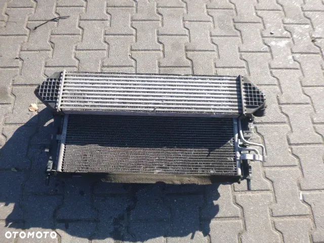 CHŁODNICA WODY WENTYLATOR INTERCOOLER FORD FOCUS C-MAX MK1 1.6 TDCI - 14