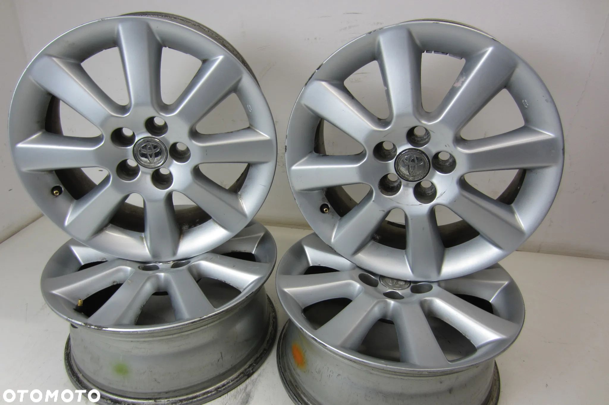 FELGI ALUMINIOWE 16 TOYOTA AVENSIS II PRIUS HYBRYDA YARIS IV 5X100 - 1