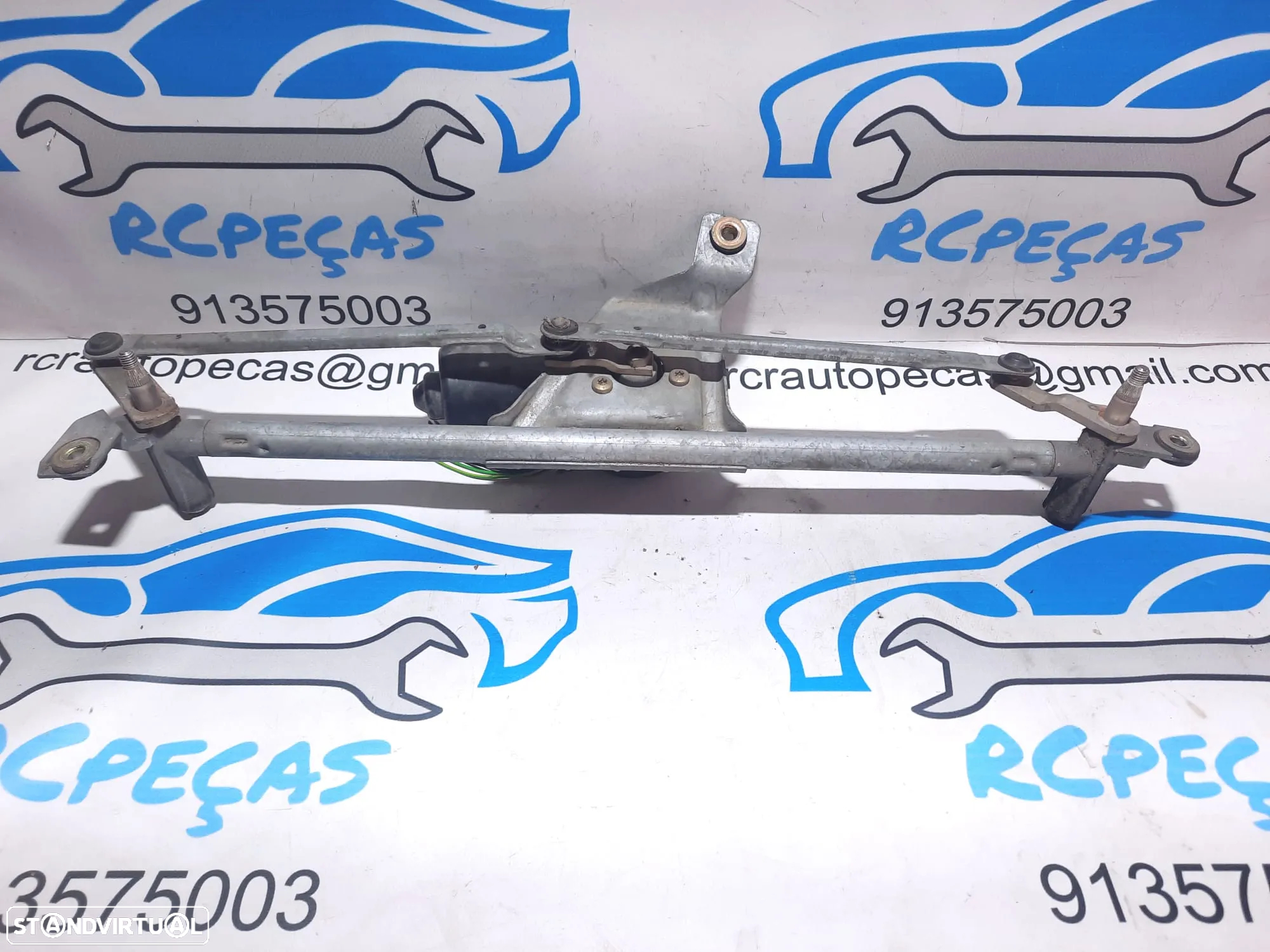 MOTOR SISTEMA LIMPA VIDROS FRENTE FRONTAL VOLKSWAGEN VW POLO 6N2  0390241566 6R1955 - 3