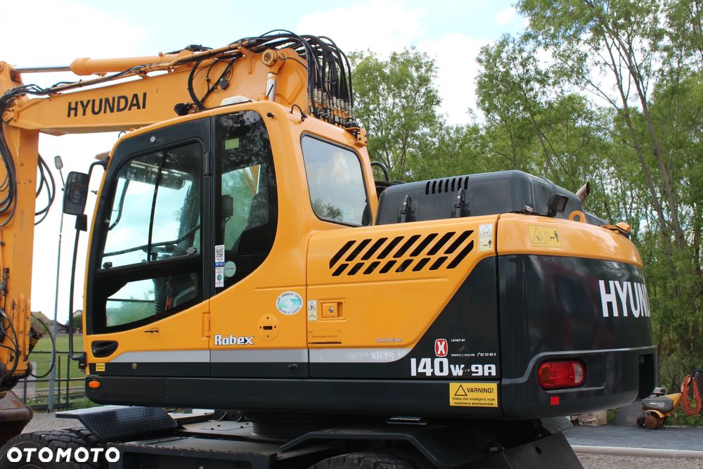 Hyundai 140W-9 Rototilt/Sprowadzony /9500Mtg - 8