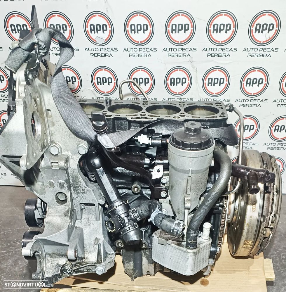 Bloco motor Audi A4 2.0 TDI, ref: CAGA, 218 000 KMS, completo. - 1
