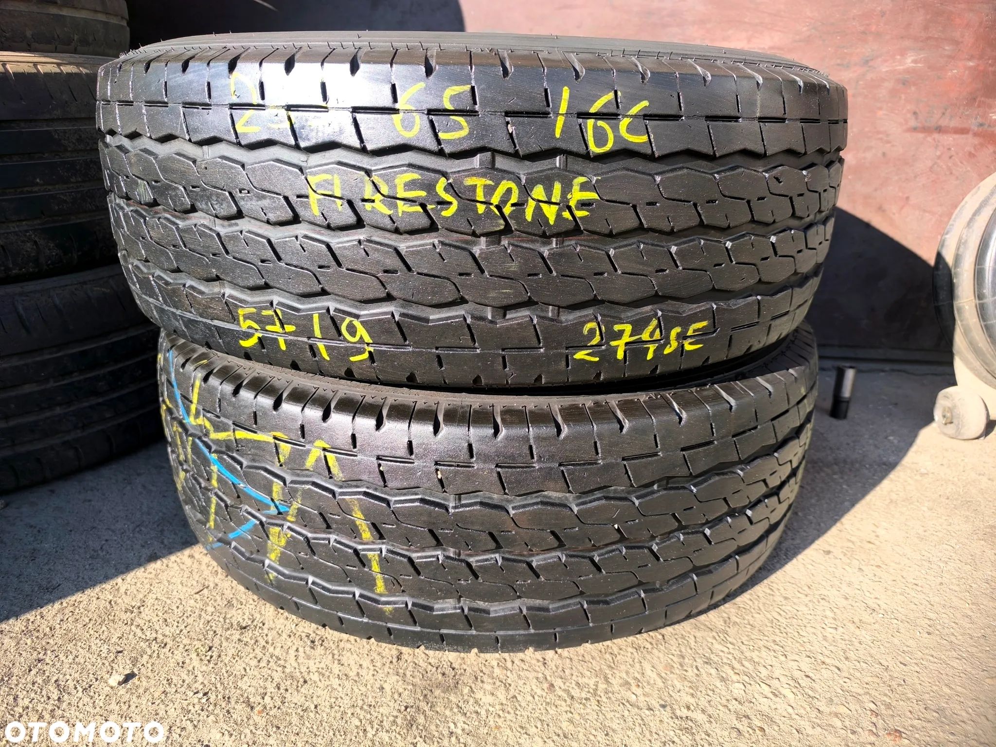 235/65R16C 16 C 115/113R FIRESTONE VANHAWK 2 6mm Legnica ALU-RAD 235/65 - 1