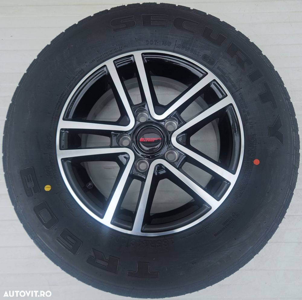 Roata completa 185R14C Anvelopa Security pe Janta aliaj 5.5Jx14 5 prez - 7