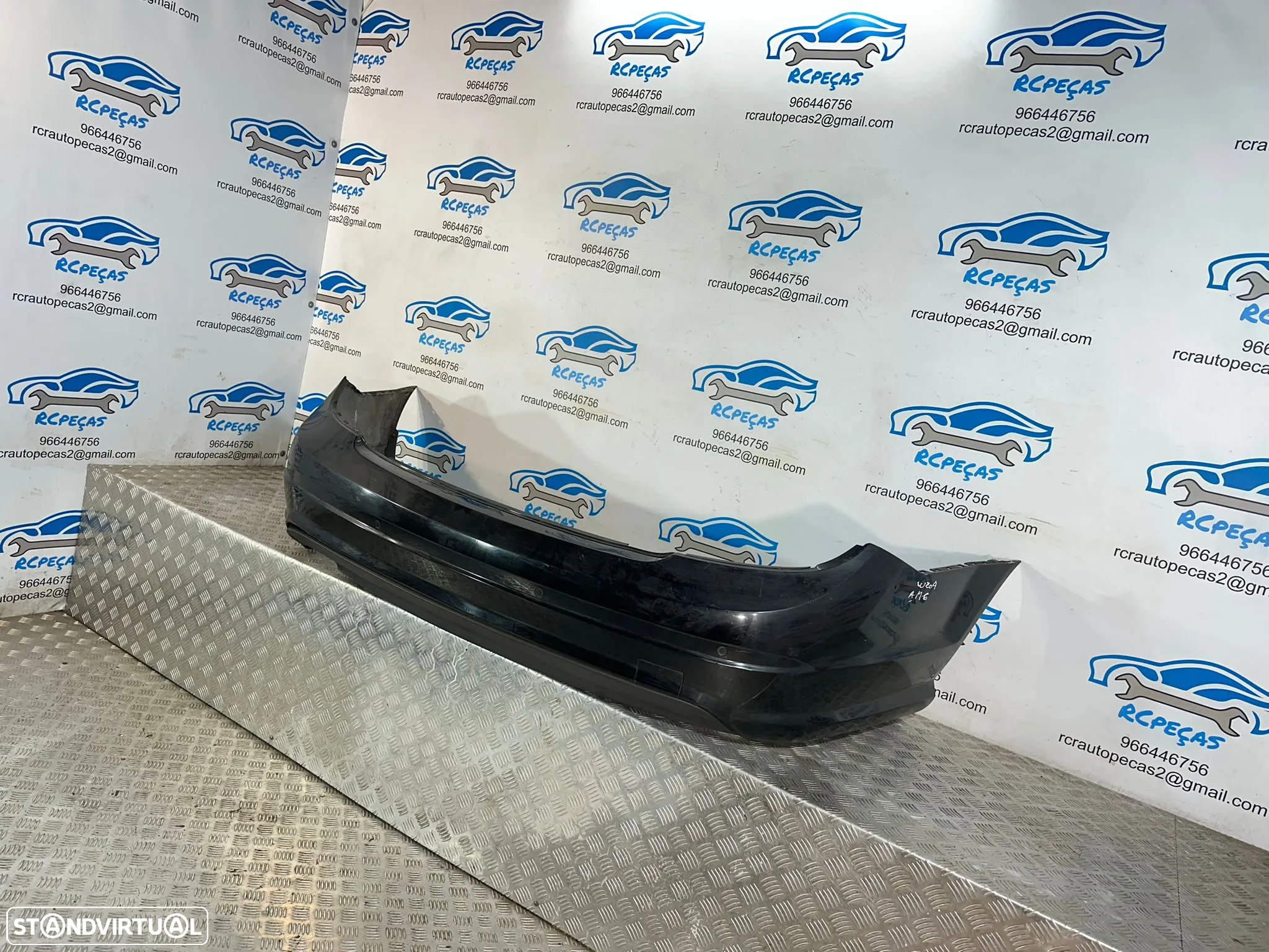 .Parachoques Tras Traseiro Original AMG Mercedes Benz Classe C W204 2008 - 2011 - 3