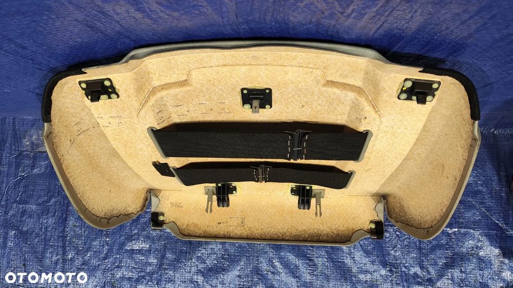 OSŁONA OBUDOWA PLECY KIESZEŃ FOTELA SZARA AUDI A8 S8 D3 LIFT - 8