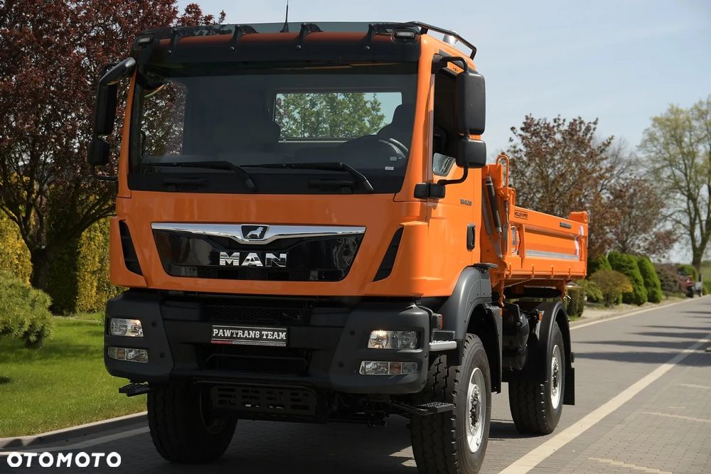 MAN 13.290///* 2021///* NOWY NIE UŻYWANY///* 4X4///* 3 STRONNY WYWROT///* MEILLER-KIPPER///* 14000KG///* STAN NOWY