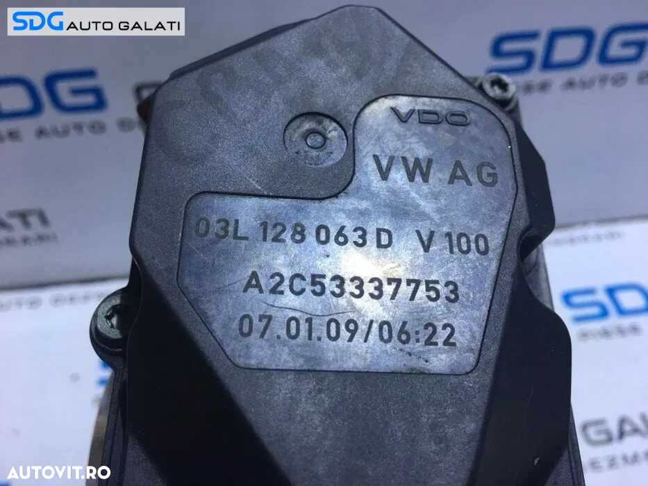 Clapeta Acceleratie Seat Altea 2.0TDI 170cp 2004 - 2015 Cod 03L128063D - 4