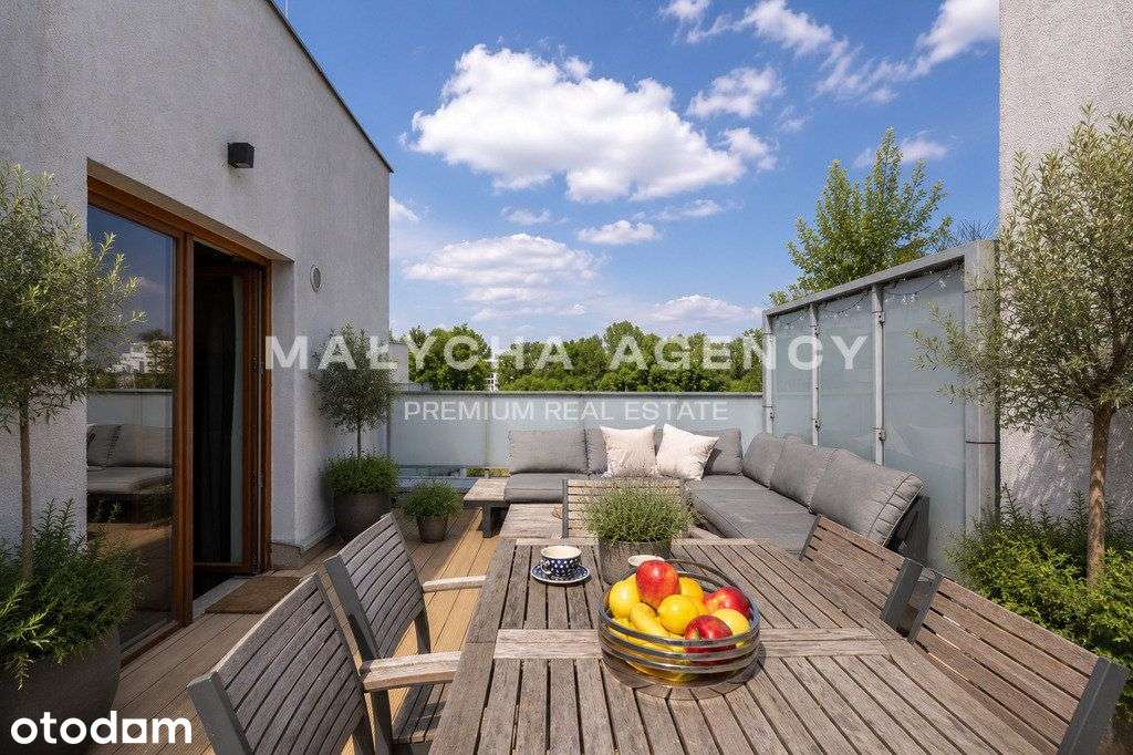 Penthouse w Miasteczku Wilanów 97,88 m² + 2 tarasy