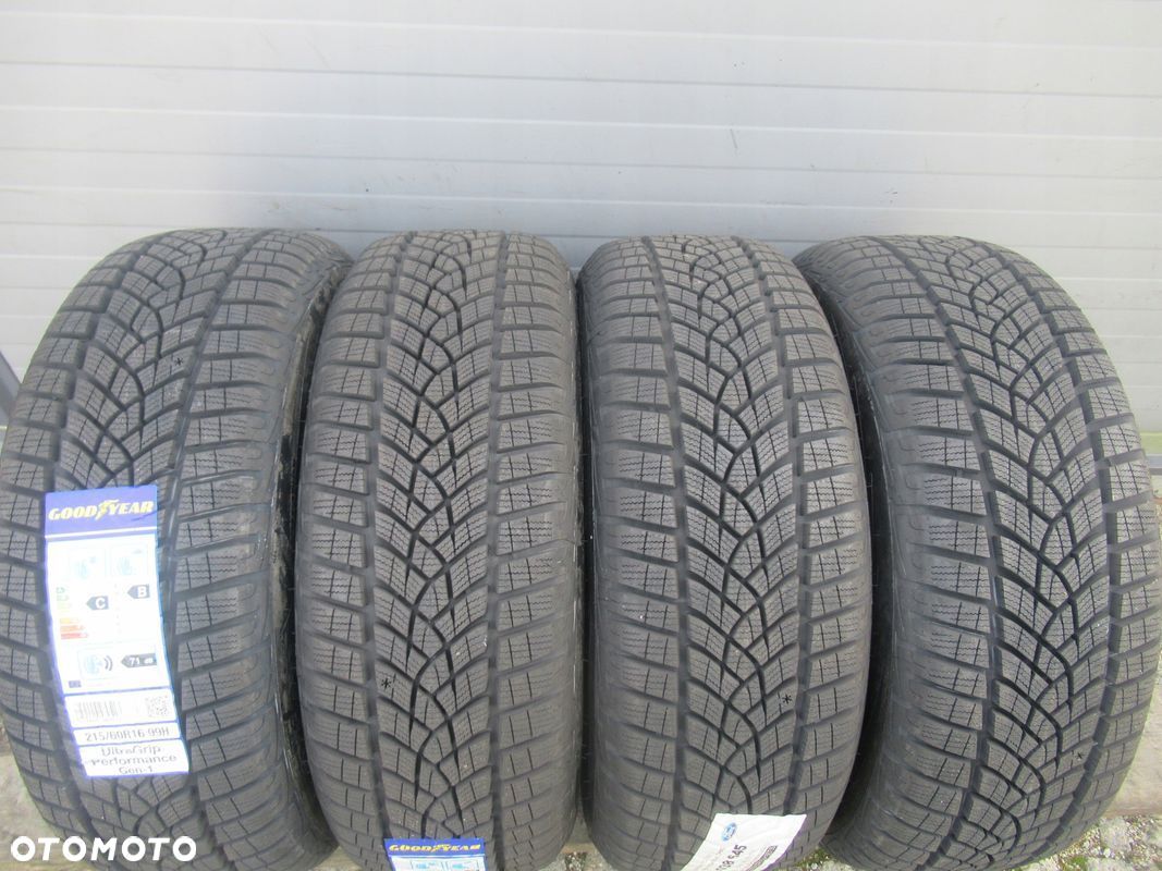 OPONY ZIMA 4szt GOODYEAR ULTRAGRIP PERFORMANCE G1 215/60R16 99H DEMO - 1