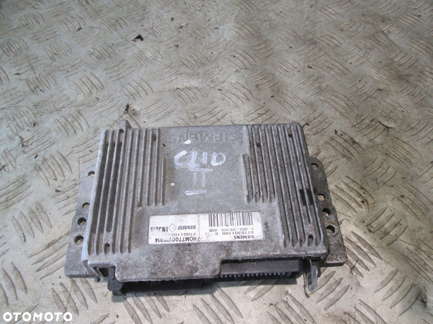 STEROWNIK SILNIKA SIEMENST RENAULT CLIO 7700110258 - 1