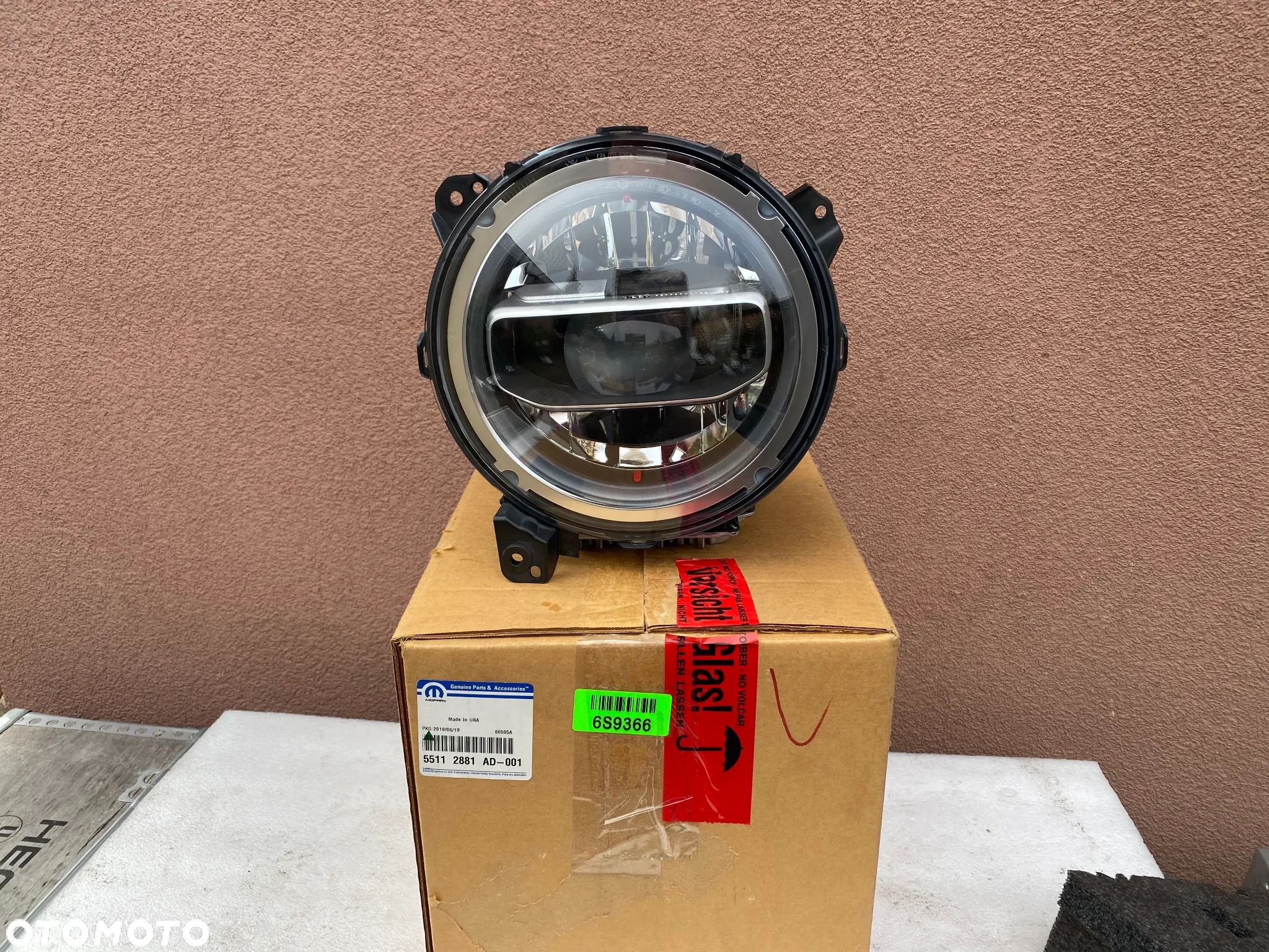 lampa wrangler full led lewa eu cała - 1