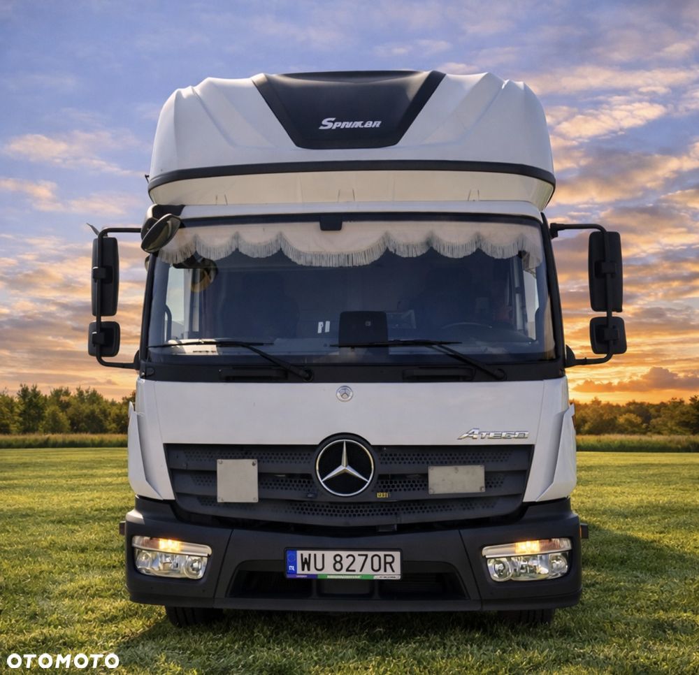 Mercedes-Benz ATEGO 818 / DMC 7.499kg / Euro 6 / Automat / Sypialka / Webasto / Klima / Izoterma + Winda - 2