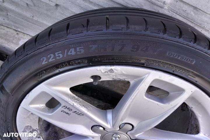 Jante aliaj cu anvelope 17 - set 225 / 45 ZR17 225 / 45 ZR17 Audi A3 - 3