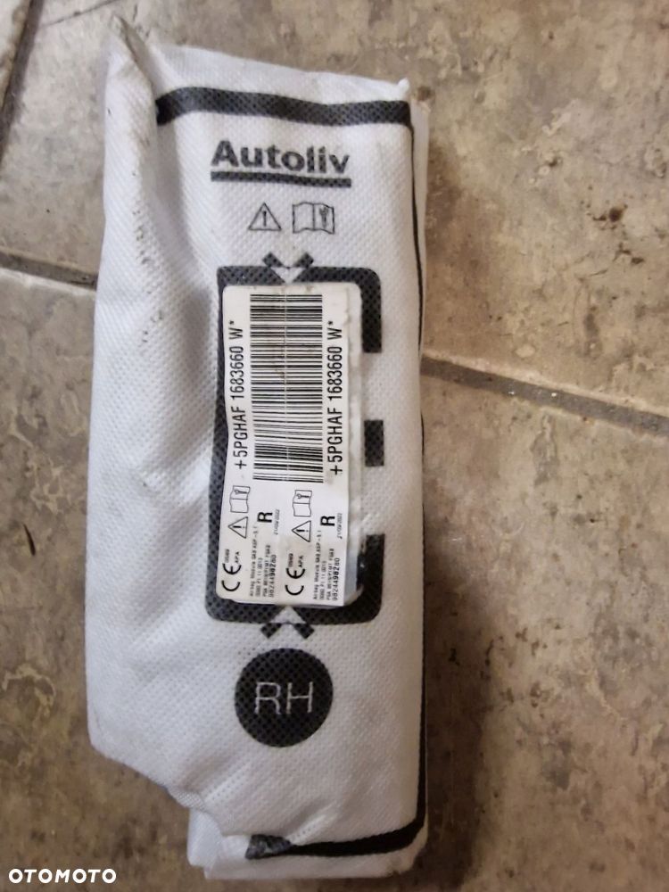 poduszka airbag fotela prawa citroen c3 aircross lift 2022 rok 9824498280 - 1