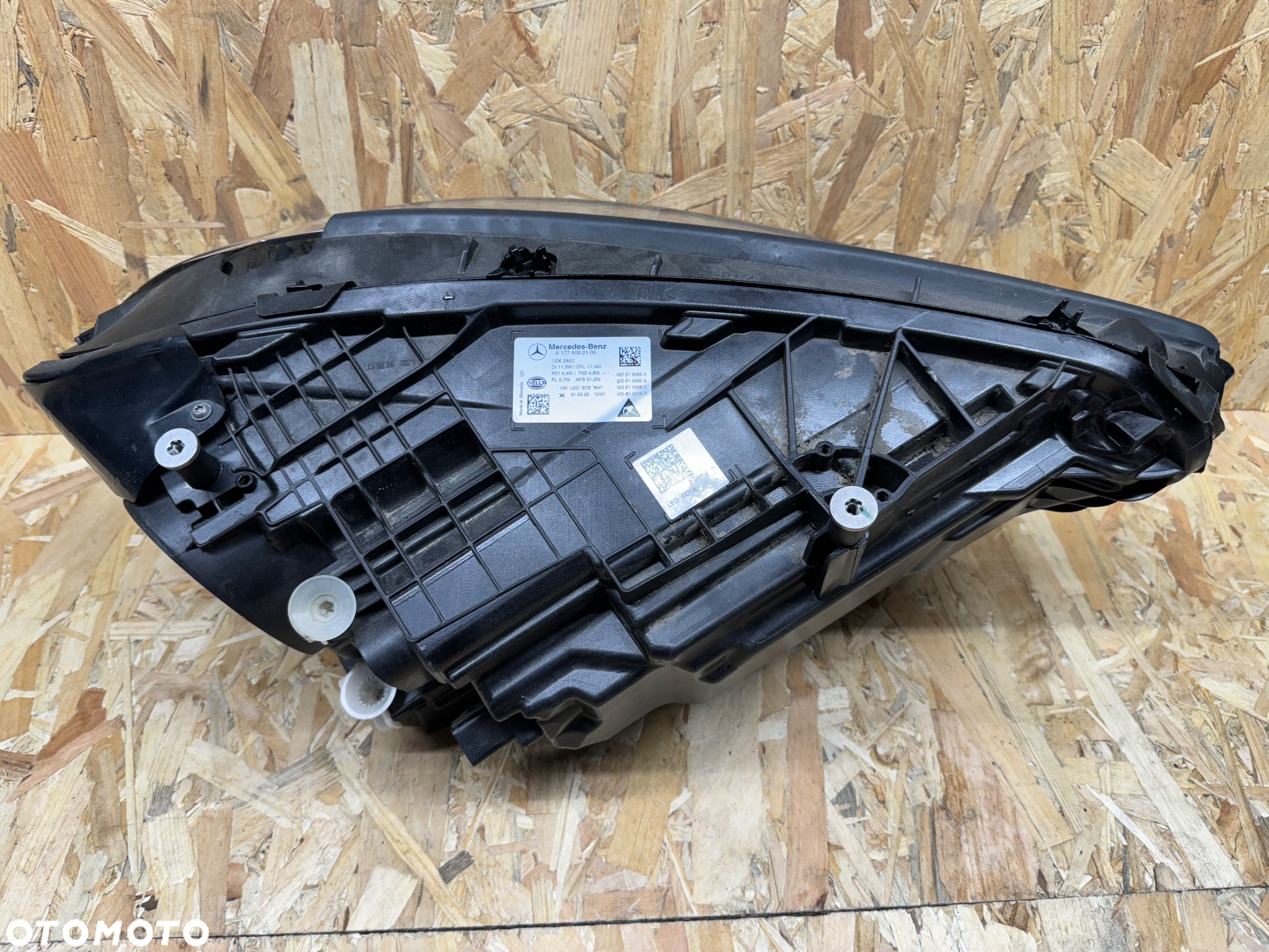 Przednia lewa lampa Mercedes a klasa 177 lift led high performance moduł kompletna - 3