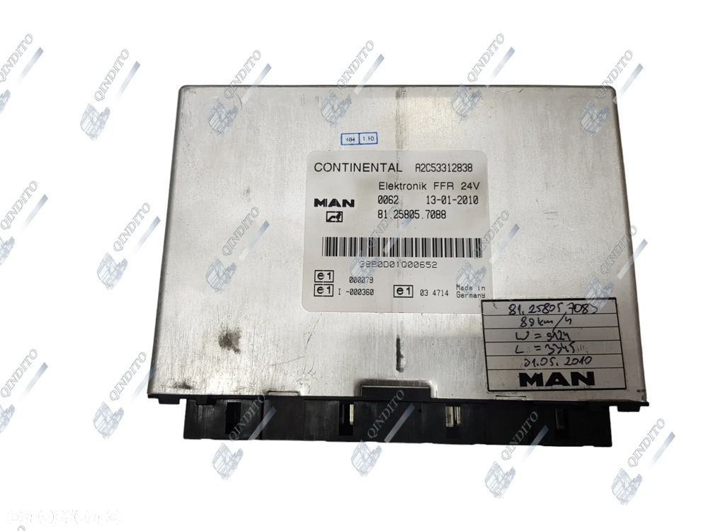 STEROWNIK MODUŁ FFR MAN TGX 81258057088 - 1
