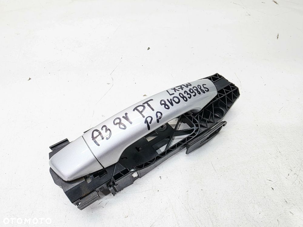 KLAMKA DRZWI PRAWY TYŁ LUB PRZÓD AUDI A3 8V 8V0839885 LX7W - 3