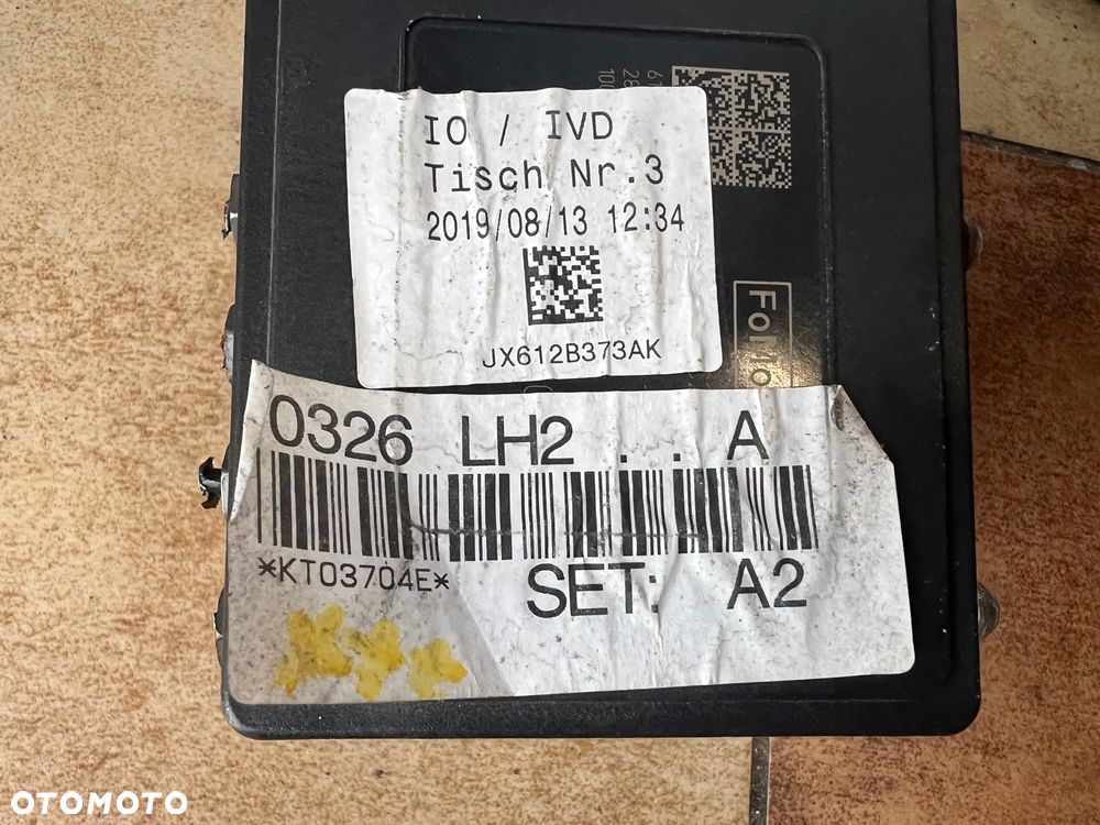 ZESTAW STAROWY DO ODPAŁKI LICZNIK KOMPUTER STACYJAK BCM ABS FORD FOCUS MK4 1.0 ECOBOOST JX7T-14F094-BAA JX6A-12A650-BJA JX6T-156004-ECG JX6T-14D068-BD ORYGINAŁ 2019 ROK  EUROPA - 13