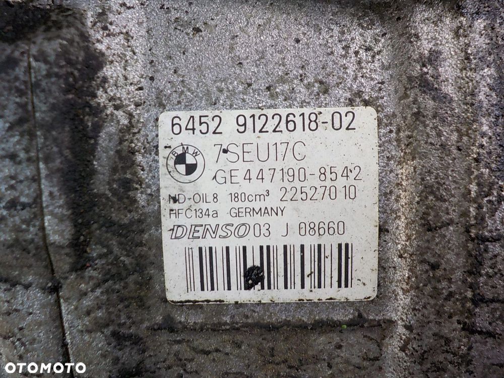 BMW E90 2.5 SPRĘŻARKA KLIMATYZACJI 447190-8542 - 2