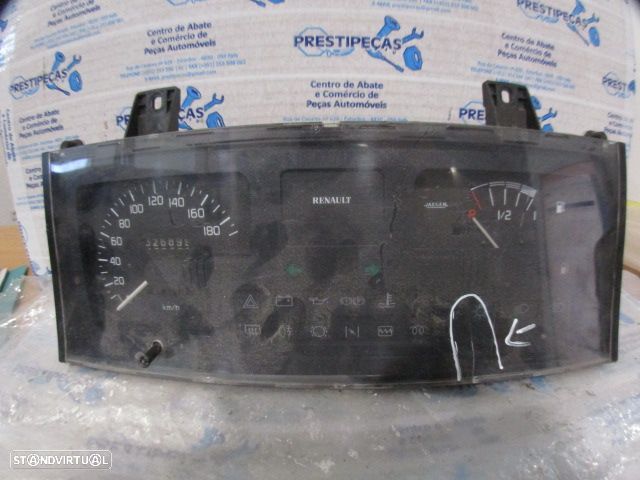 Quadrante Qua2426 RENAULT CLIO 1991 1.1 50CV 3P BRANCO KM/H 326899 Vidro Partido - 1