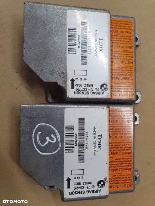 MODUŁ SENSOR AIRBAG BMW e36 e38 e39 z3 8374799 - 1