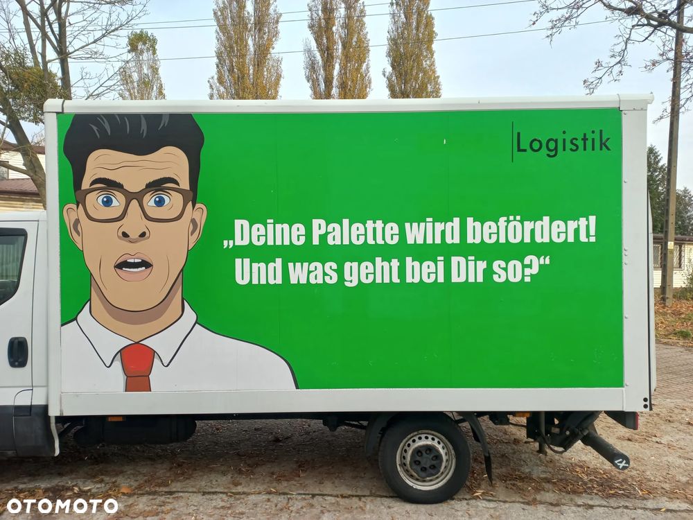 Zabudowa kontener + winda  Iveco Daily - 2