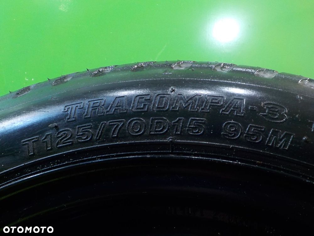 NISSAN TIIDA C11 kolo dojazdowe 125/70/15 4x100 - 4