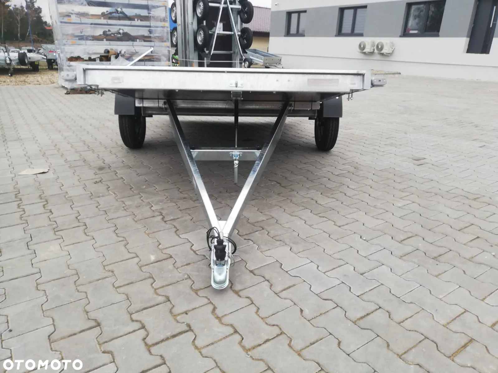 Neptun DOSTAWA! Przyczepa platforma wym. 305x166 cm, lekka SPAWANA N7-305 multi, Przyczepa idealna pod quada! DMC 750 kg GN152 - 11