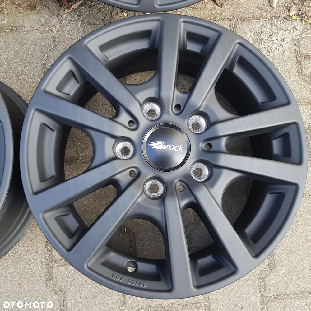 4x 6,5x16 ET60 5x130 Nowy komplet felg aluminiowych RENAULT MASTER, OPEL MOVANO - 2