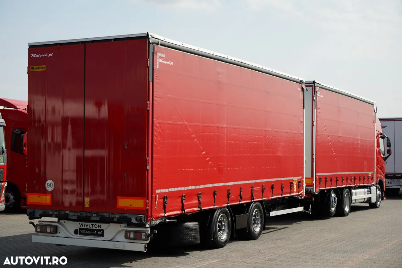 Volvo FH 460 / COMBINAȚIE TANDEM / TRAVERSE / MEGA / I-PARK COOL / DIRECȚIE AXĂ RAPIDĂ / CORTINĂ RANFORSATĂ / CONTRACT POST-SERVICE - 7