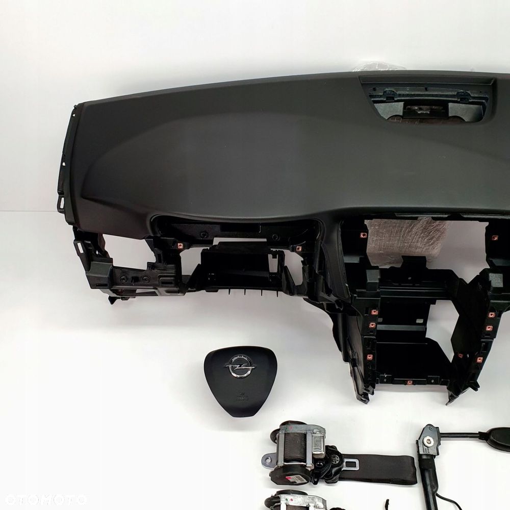 OPEL ZAFIRA C LIFT DESKA ROZDZIELCZA KONSOLA KOKPIT PULPIT PODUSZKI AIRBAG AIR BAG PASY KIT SET - 9