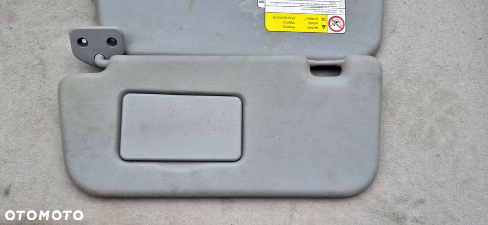 Daszek osłona przeciwsłoneczna lewa prawa Mitsubishi Colt VI Z30 Lift 2009r - 3