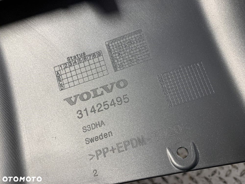 NOWY ORYGINALNY SPOILER DYFUZOR ZDERZAKA PRZEDNIEGO PRZÓD VOLVO XC60 1 I LIFT 13-17 31425495 - 6