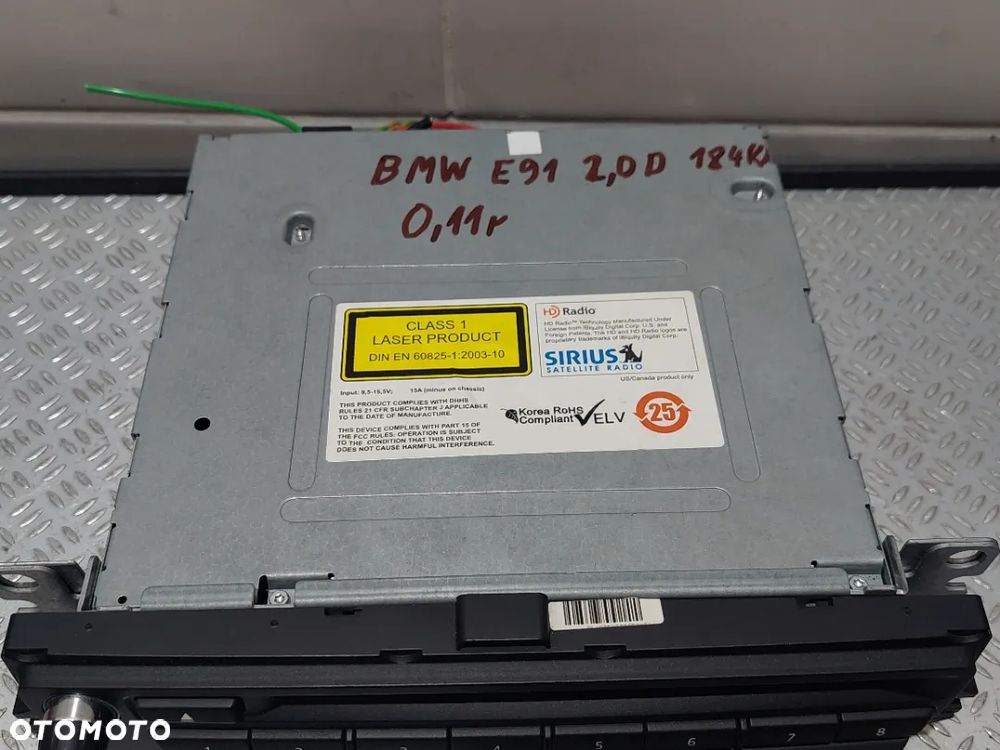 RADIO CZYTNIK BMW E90 E91 R2011 NR 525827801 - 2