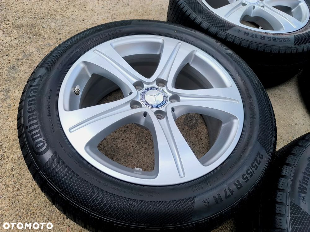 5x112 Felgi Aluminiowe Alufelgi 17 Mercedes Koła Zimowe Zima E klasa W213 W212 E klasa Coupe Cabrio W207 C207 C W204 W205 W206 VITO V W447 E Cabrio W238 A238 Legnica ALU-RAD 225/55 5,5mm TPMS - 9