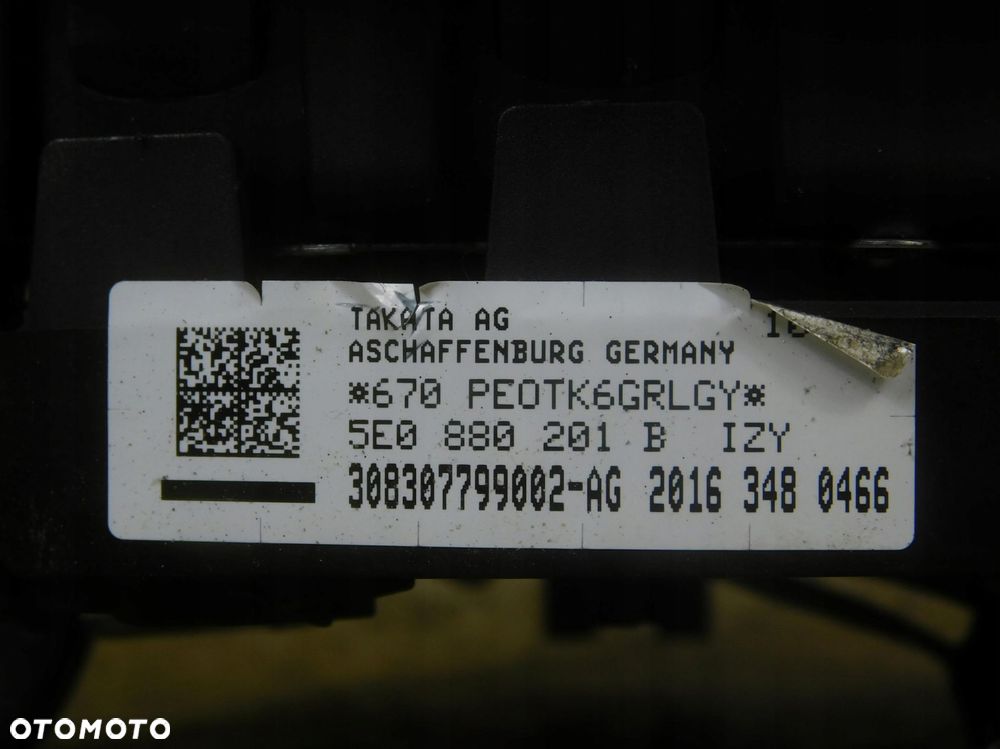 5E0880201B Poduszka Air Bag Kierowcy Skoda Octavia Iii - 3