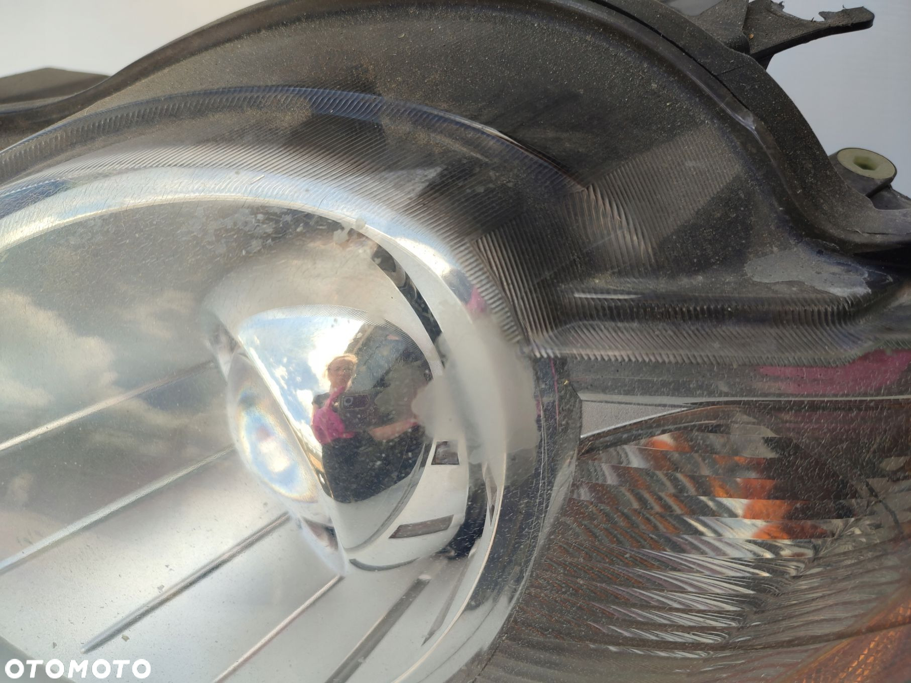 Lampa lewy przód JAGUAR XF X250 EUROPA SOCZEWKA ORYGINAŁ - 3
