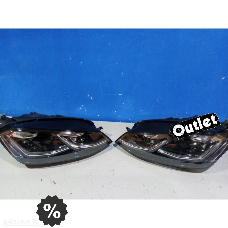 R012837C3 FAROIS VOLKSWAGEN VW GOLF 7 12-17 DRL DINAMICOS PRETO LOOK 7.5 R LINE - 4