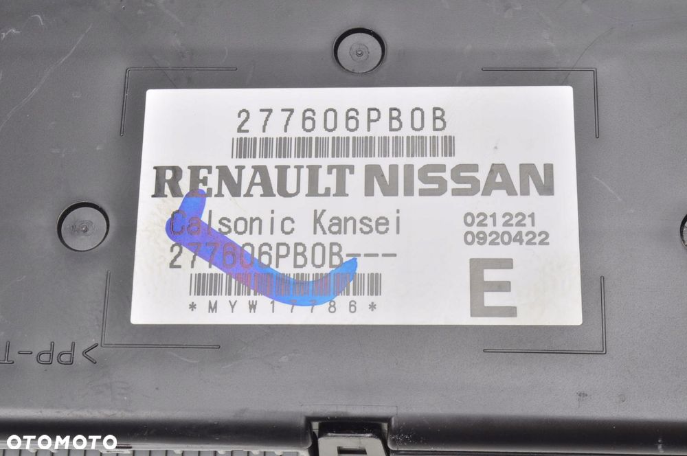 NISSAN JUKE II F16 MODUŁ STEROWNIK KLIMATYZACJI 277606PB0B - 2