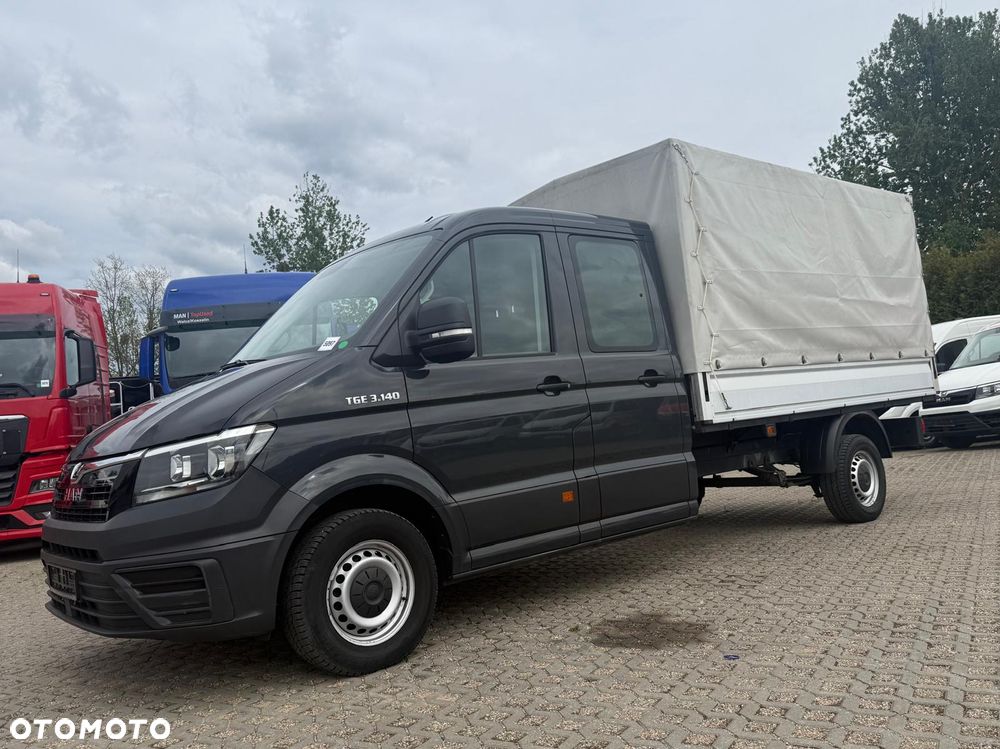 MAN TGE  DOKA 7 0sobowa  +Skrzynia/Plandeka - 11
